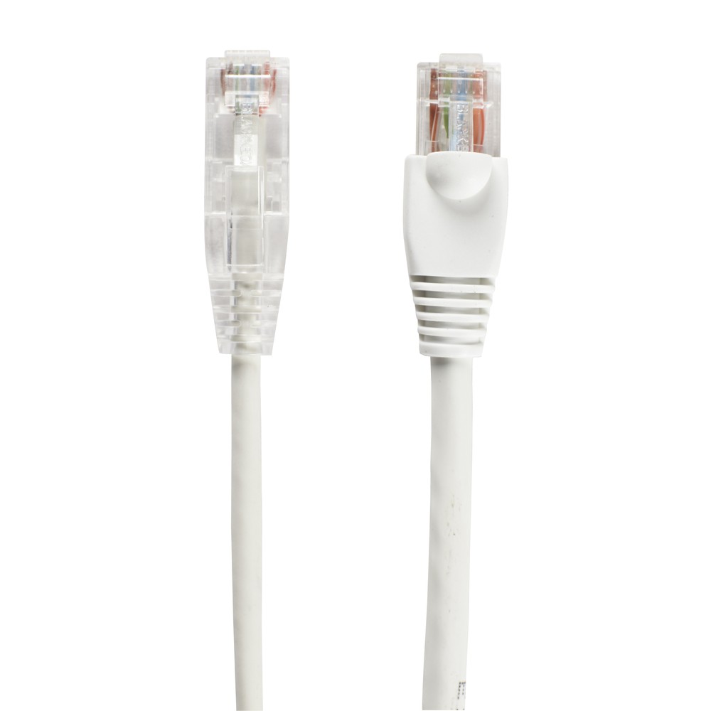 BLACK BOX C6APC28-WH-10 Cat6A 500-Mhz Snagless 28Awg Stranded Ethernet Patch