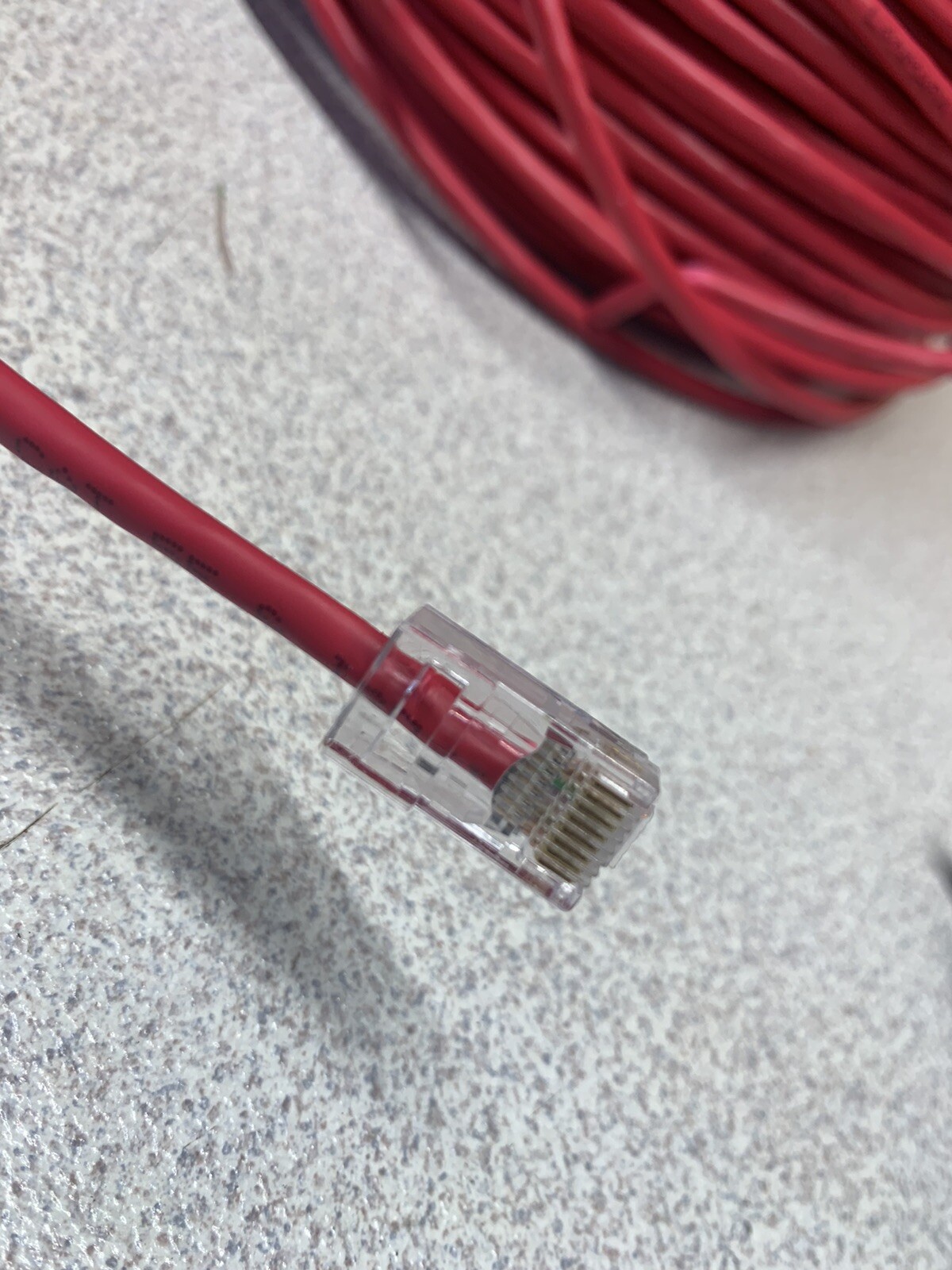 Plenum Cat5e RJ45 Patch Cord Cable CMP Rated UTP LAN Network, 6Ft up to 75Ft