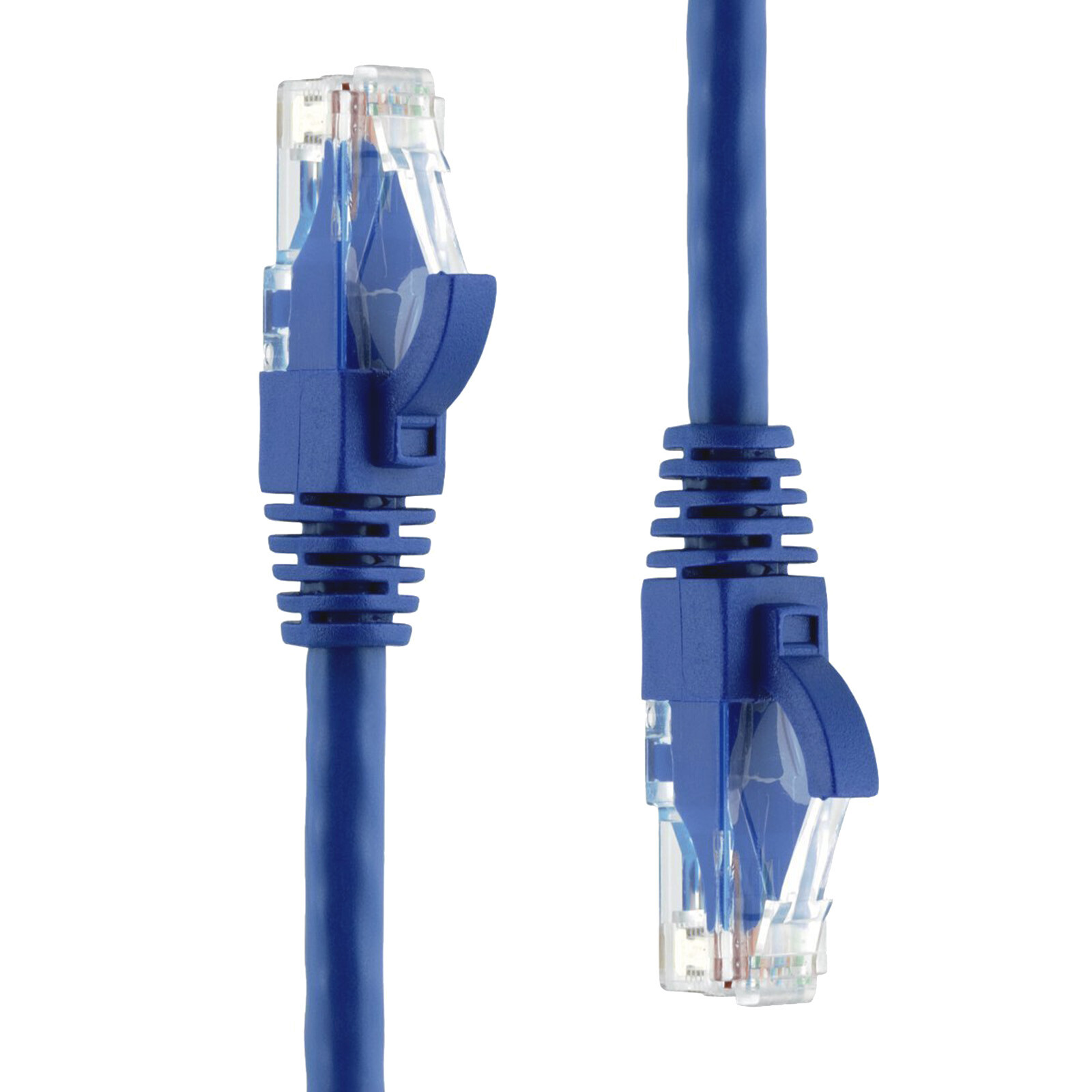 BLUE 75FT CAT6 Cat 6a Ethernet Network Patch Lan Cable Cord with RJ45 Connector