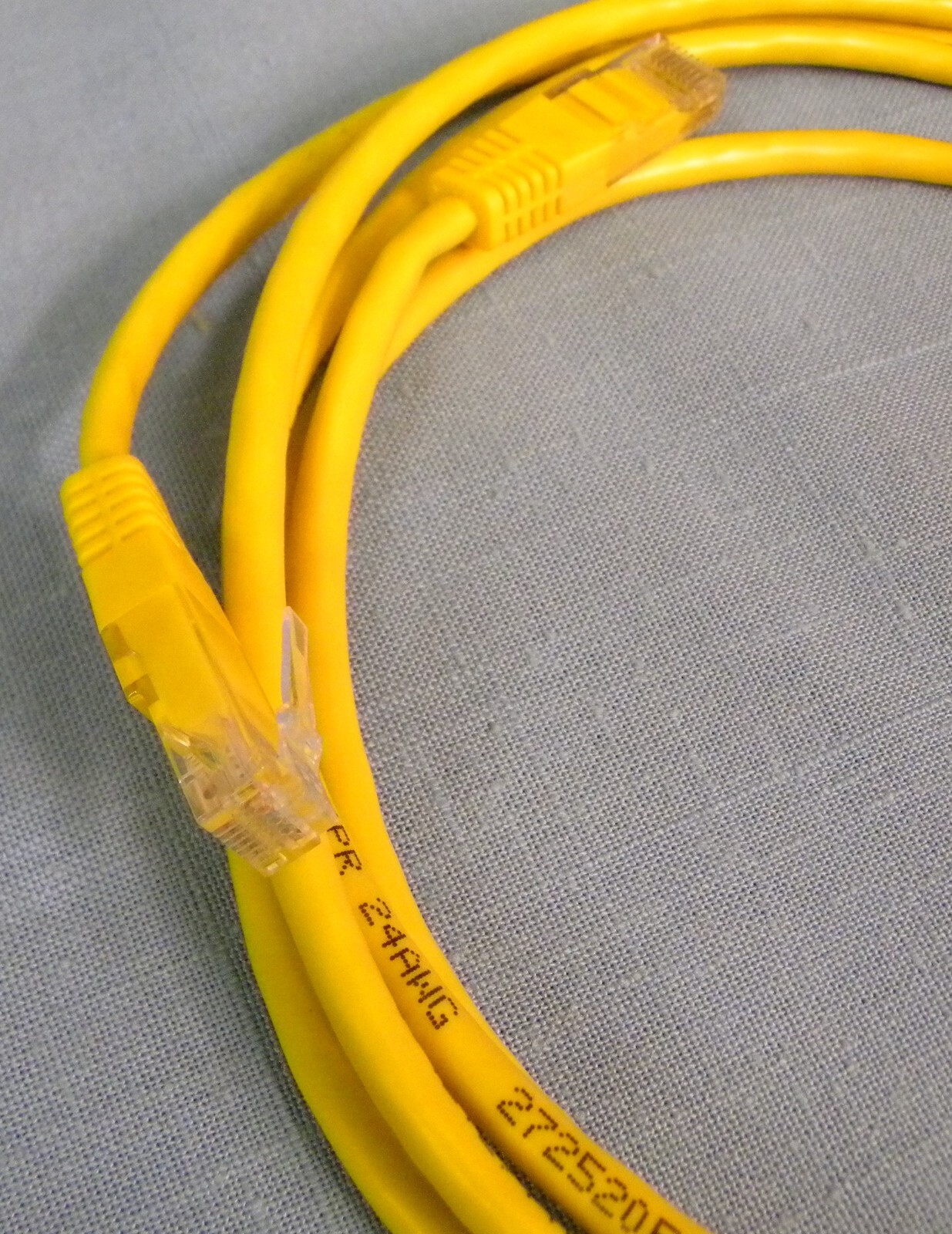 CAT5E UTP Patch Cord Cable 7 Foot Long Verified EIA/TIA Type CM 4 pair 24AWG New