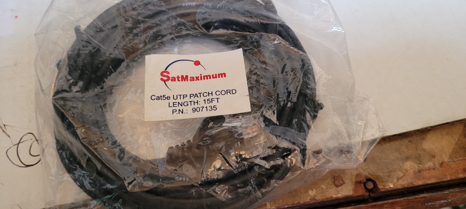Cat5e Black Ethernet Patch Cable UTP LAN Network Cord 1.5FT- 20FT Multi-Pack LOT