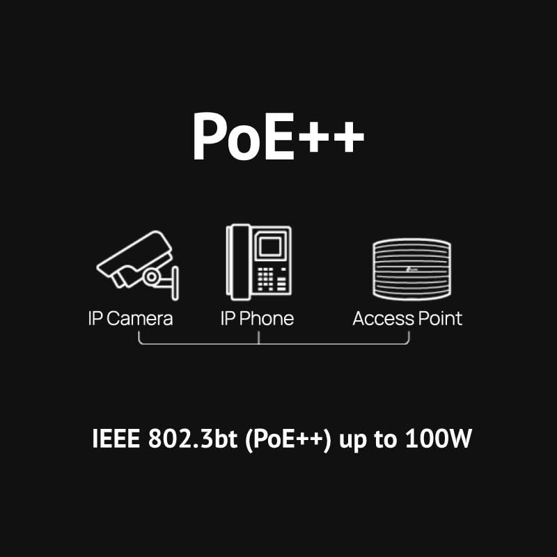 Cat6A Riser 500ft Cable ETL, Pure Copper CMR, 23AWG, 750MHz PoE++ F/UTP