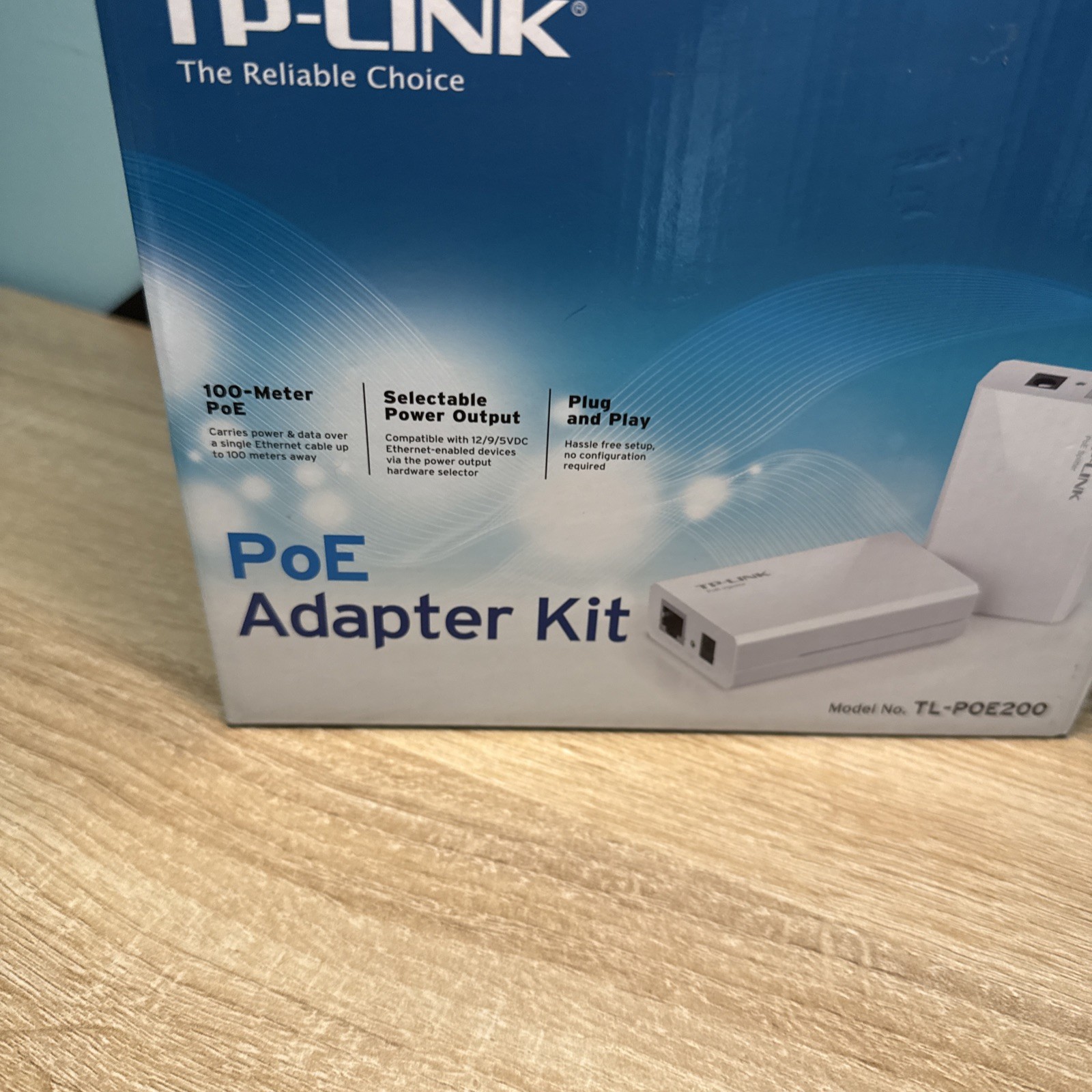 TP-LINK Power over Ethernet Adapter Kit (TL-POE200) – Brand New