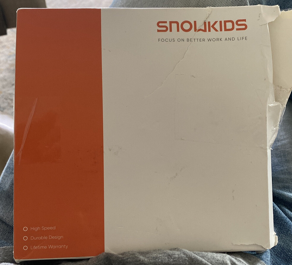 15 Ft Cat8 Ethernet Cable Modem router PS4/5 Pc Gaming Snowkids