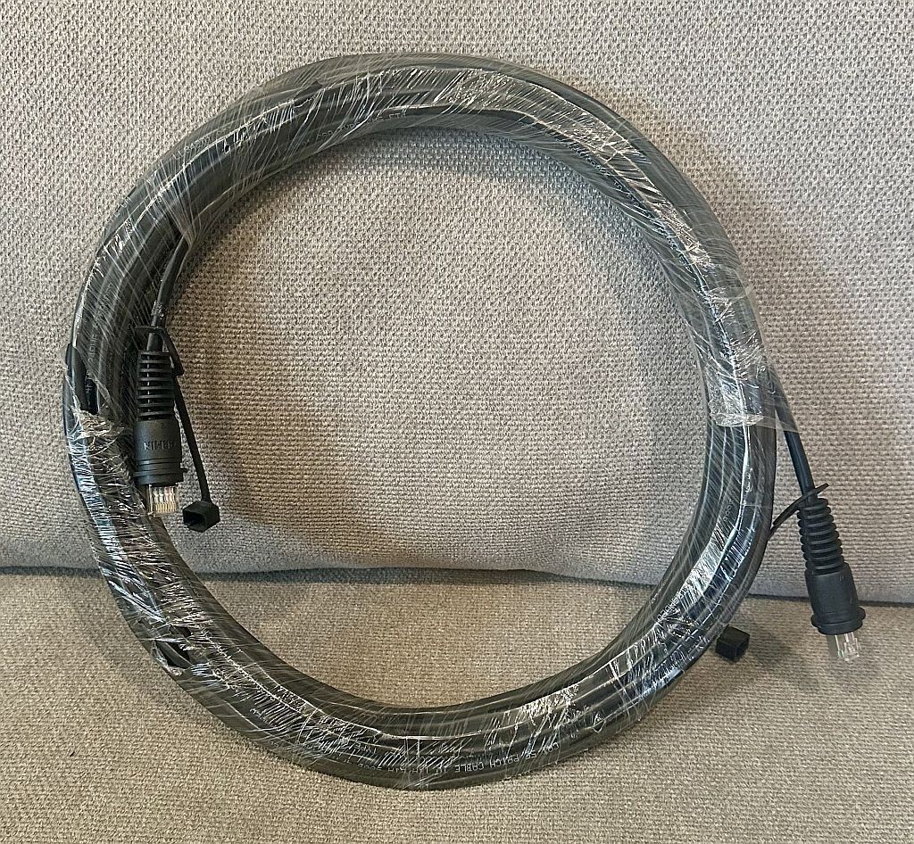 Genuine OEM Garmin 50 Foot CAT5E Marine Network Cable To TIA/EIA 24AWG – NEW!!