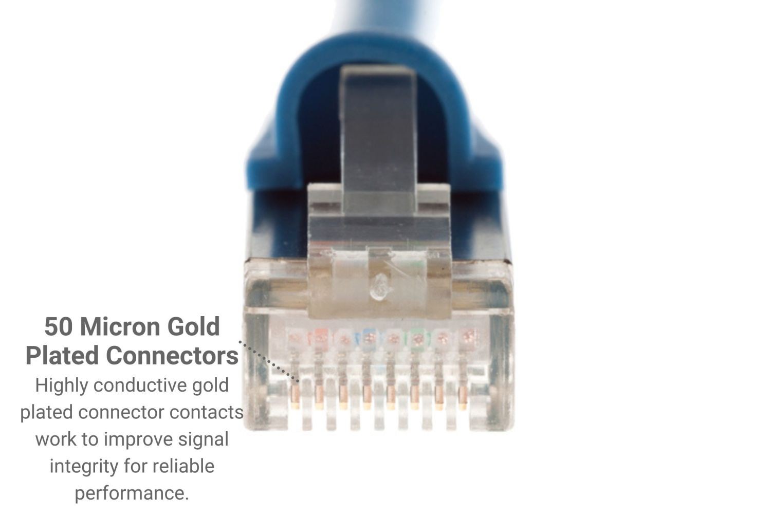 CAT6 Shielded Ethernet Patch Cable, Snagless, 1 Foot, B – Lifetime Warranty
