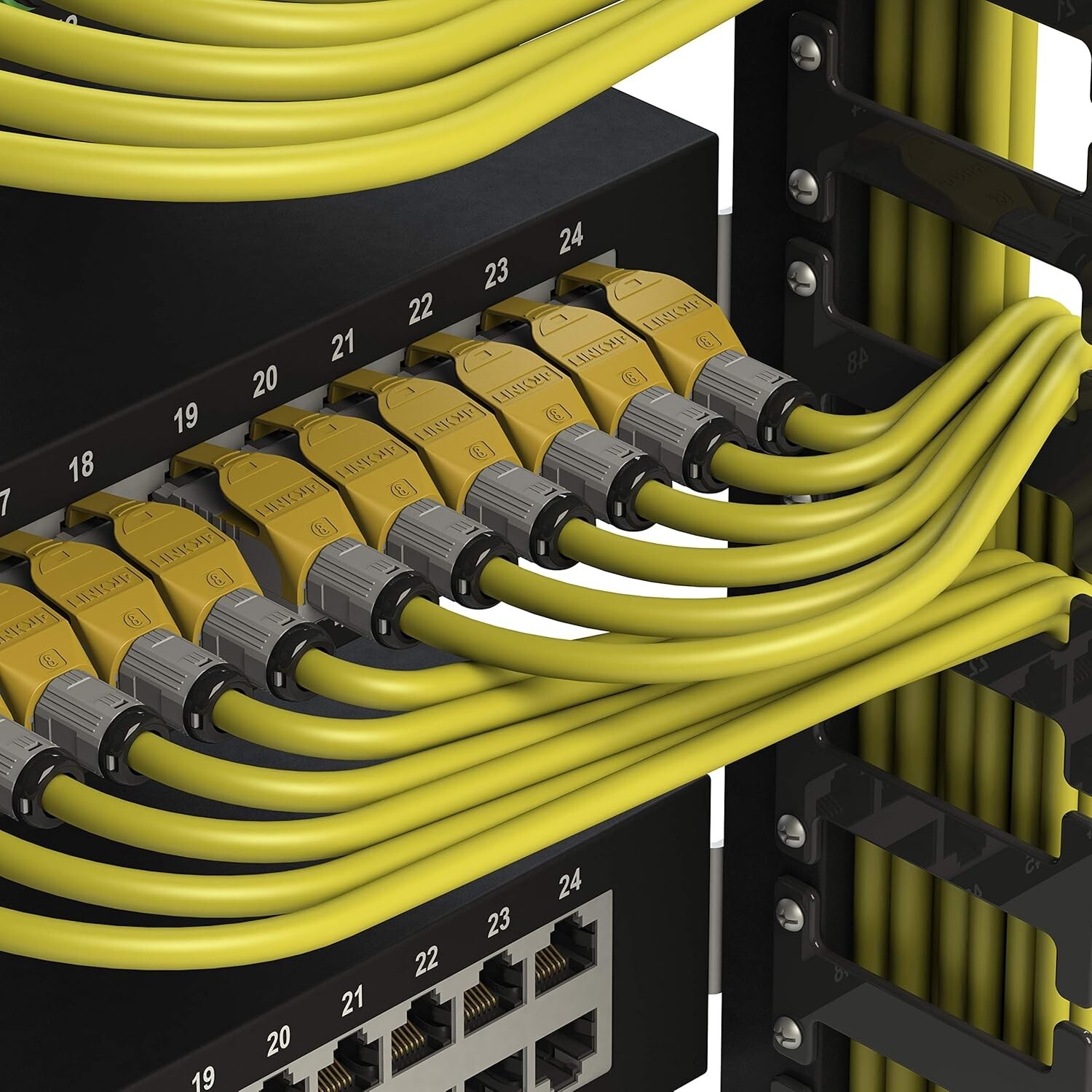 [GHMT & Certified] Cat8 Ethernet Patch Cable S/FTP 22AWG Double Shielded Soli…