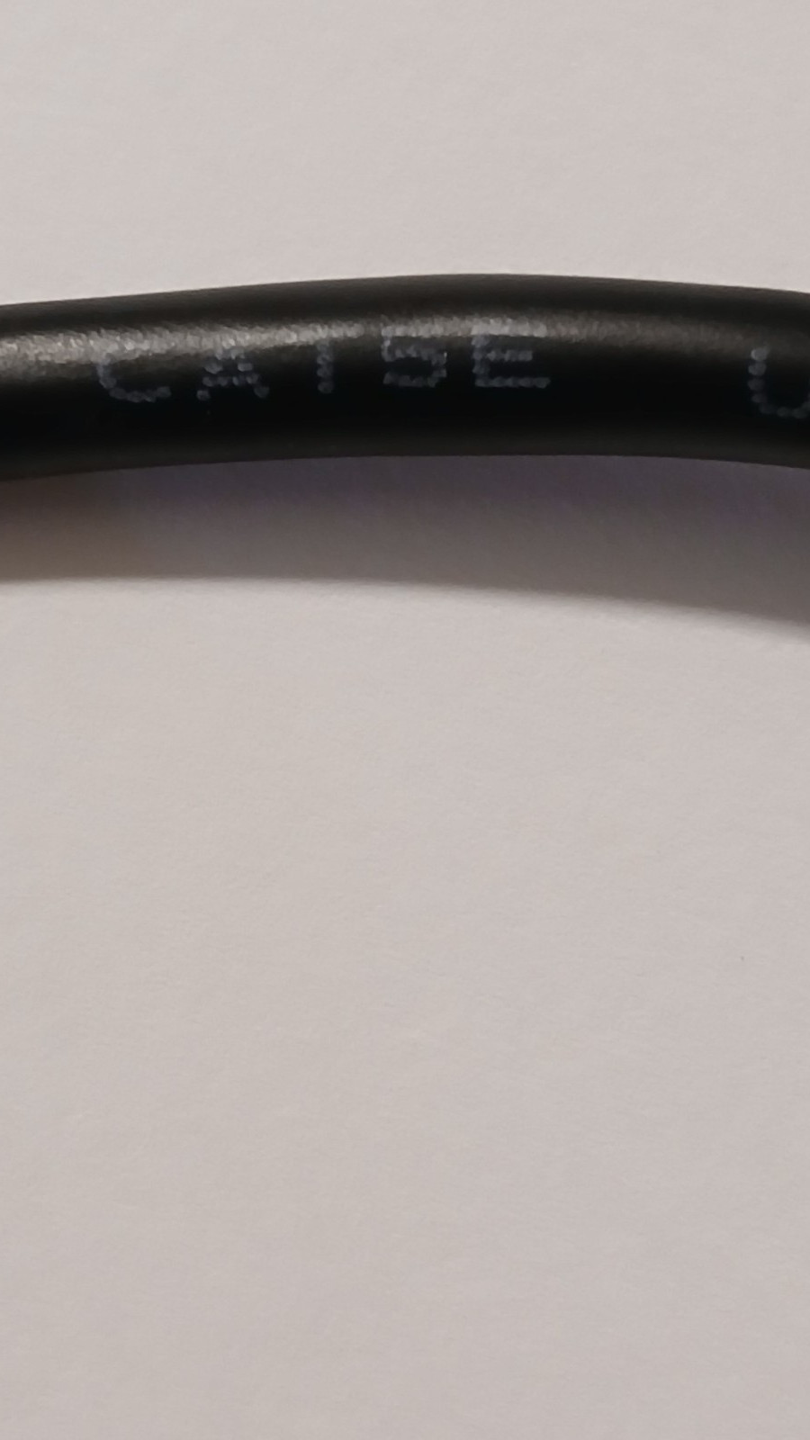 Lot of 5 CAT-5E Patch Cord 568B.2 TIA/EIA Black UTP 24AWG 7 Ft Cable NEW