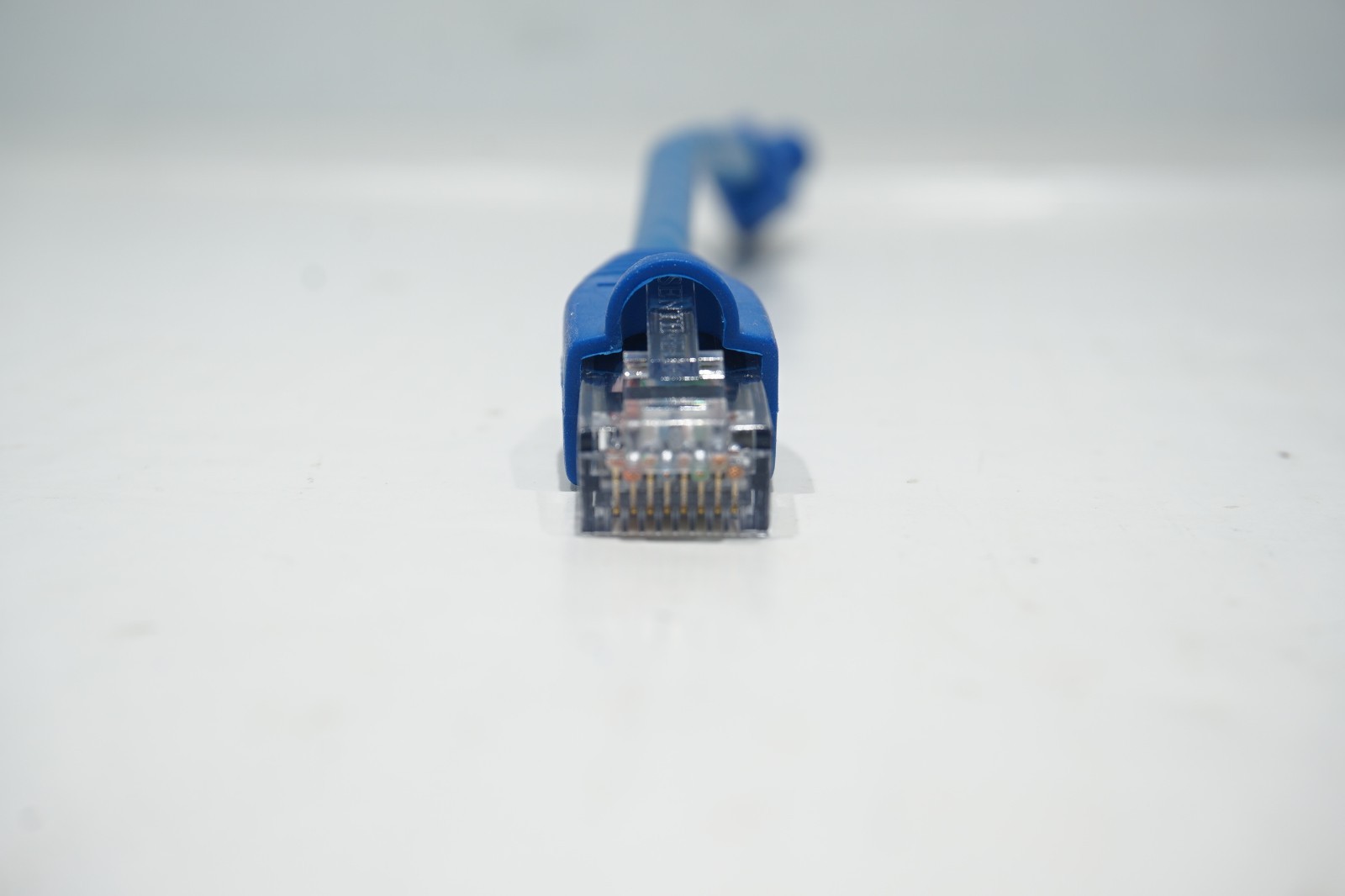 (25) RJ45/45 CAT6 4P ST PVC 568B BLUE W/BTS 6″ CABLES – NEW M64CKPABLB