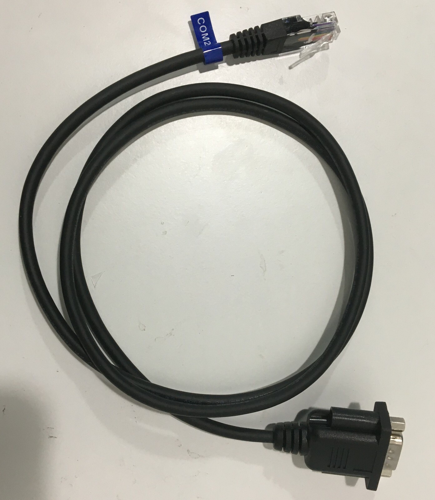 New Digi RJ45 Male To DB9 Male Cable 3.5 Ft