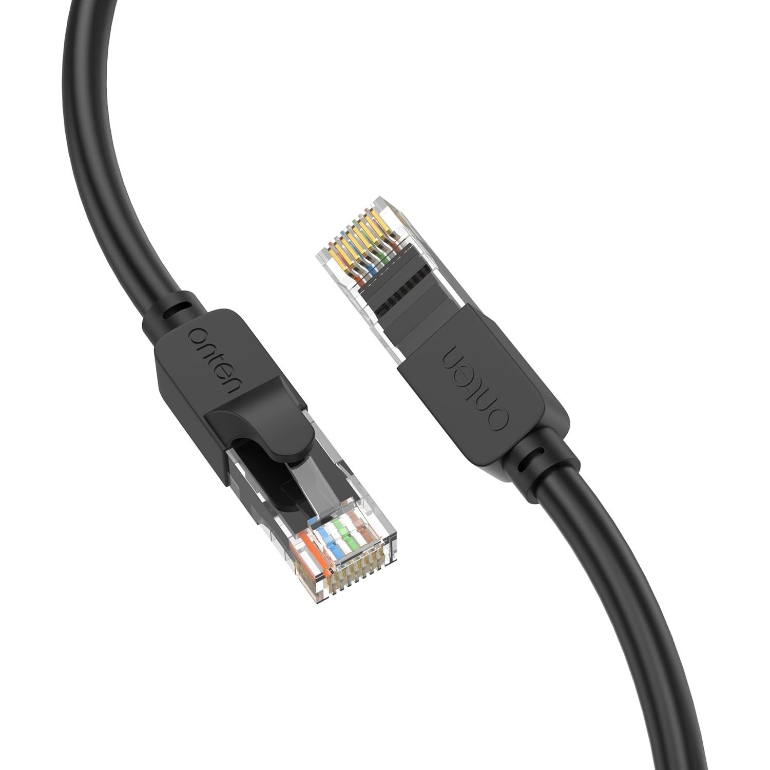 Durable Cat 6 Ethernet Cable 6ft, 5-Pack, Compatible with Computers & Printers