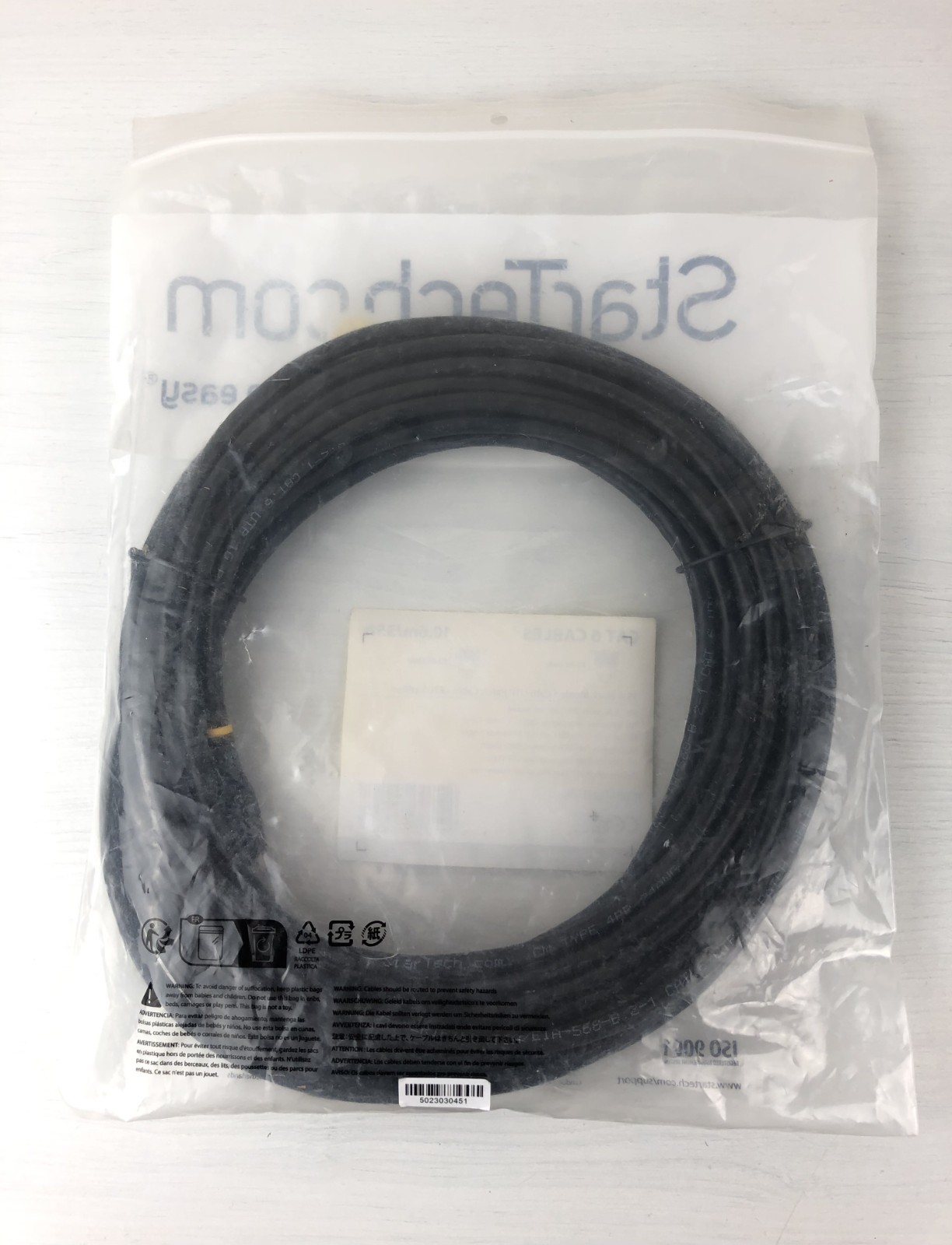 StarTech Cables – 35ft Black Molded CAT6 UTP Patch Cable – Brand New