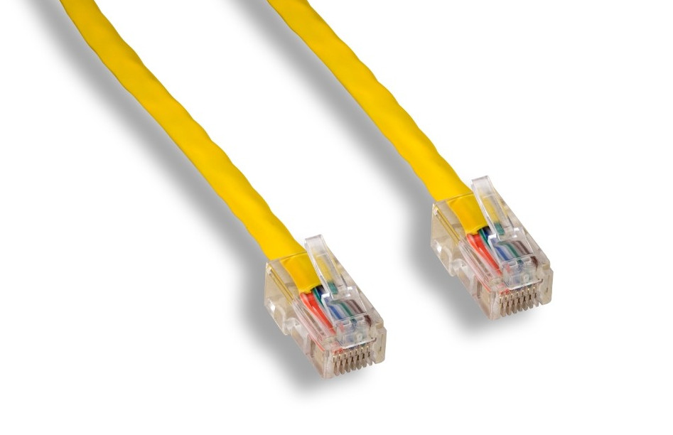 Cat6 550MHz patch cable non-booted 1ft 2ft 3ft 5ft 6ft 7ft 10ft Lot of 1,5,10