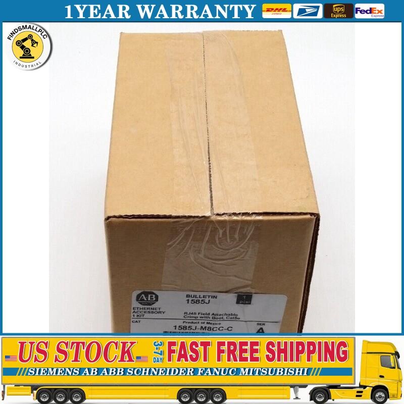 Allen-Bradley 1585J-M8CC-C Ethernet Accessory NEW US Free Tax
