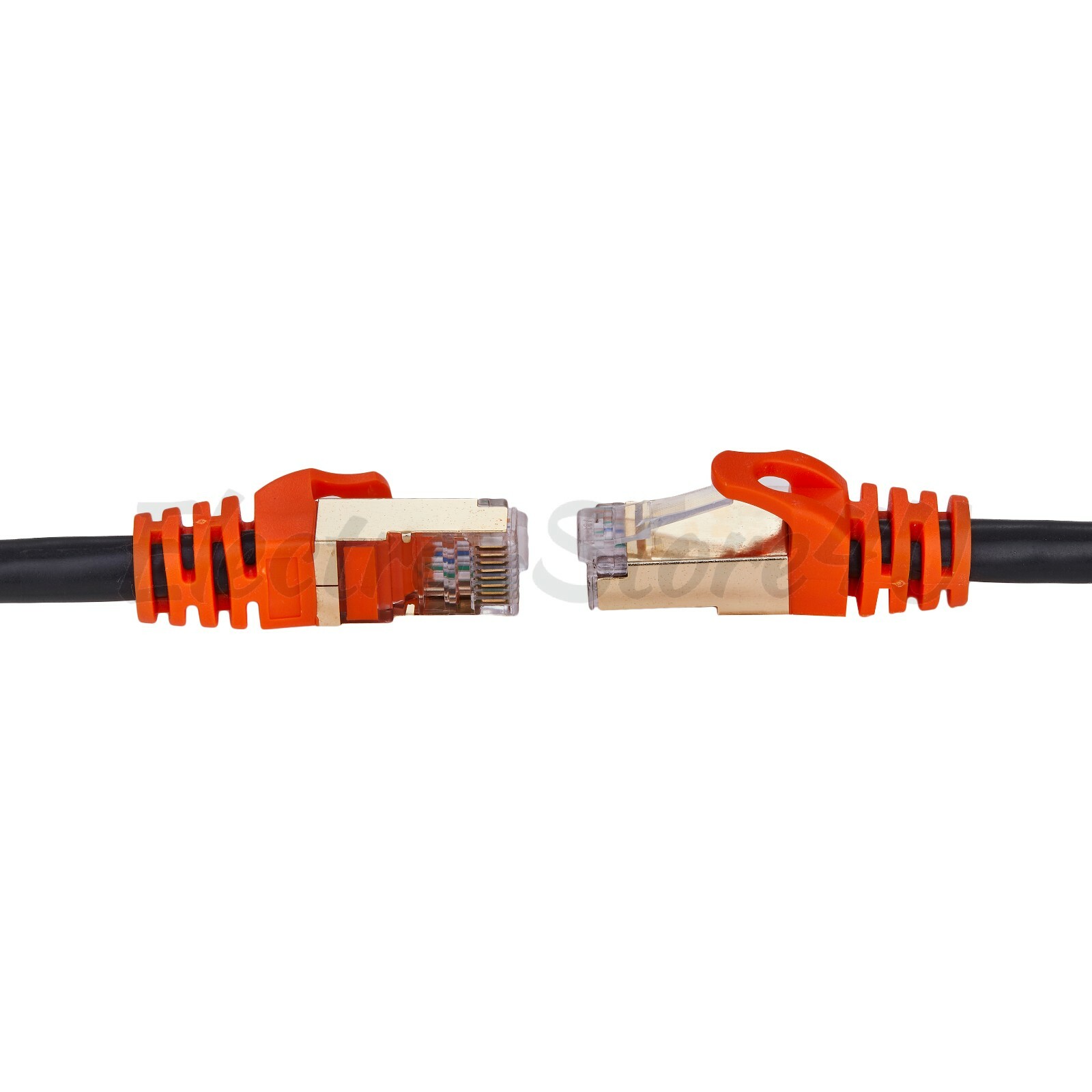 CAT7 OUTDOOR Ethernet Patch Cable Copper Lan RJ45 Shielded 26AWG SFTP Router Lot