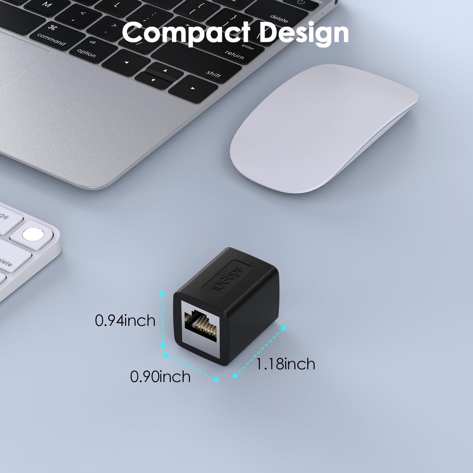 Rj45 Coupler Female To Female 10gbps High Speed Ethernet Coupler Ethernet Extend
