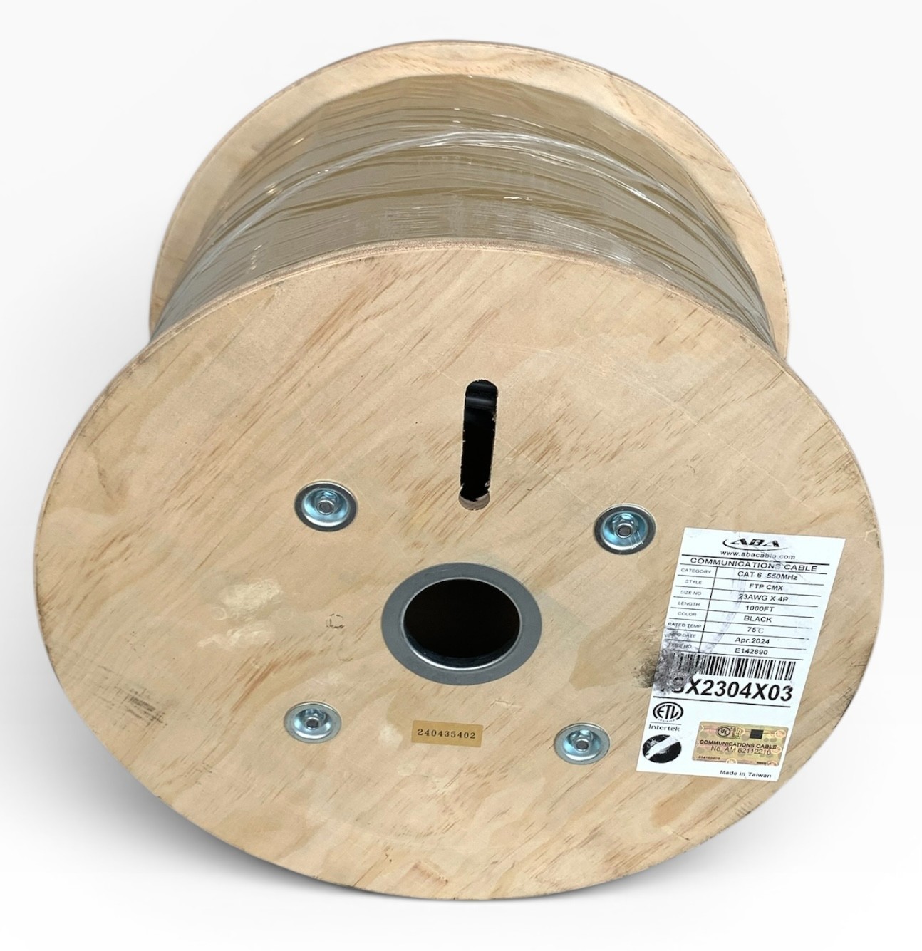 Paige 23 4pr SOL OAS OSP CAT 6 Outdoor/Direct-Burial Cable 1000 ft.