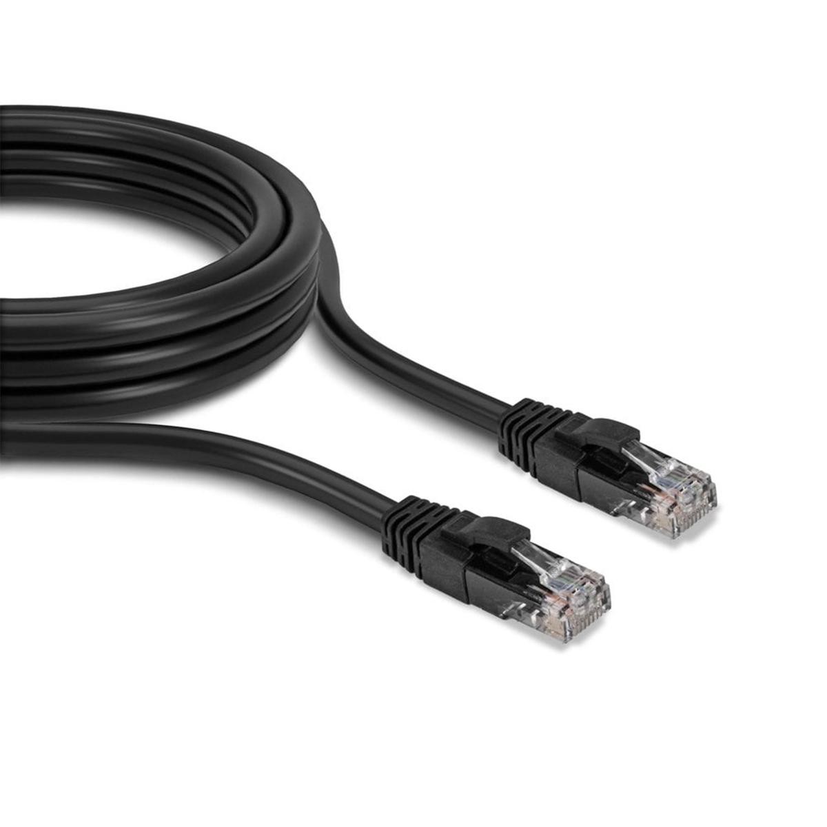 Black 1M Ethernet UTP RJ-45 Network Patch Cable Extension For PC