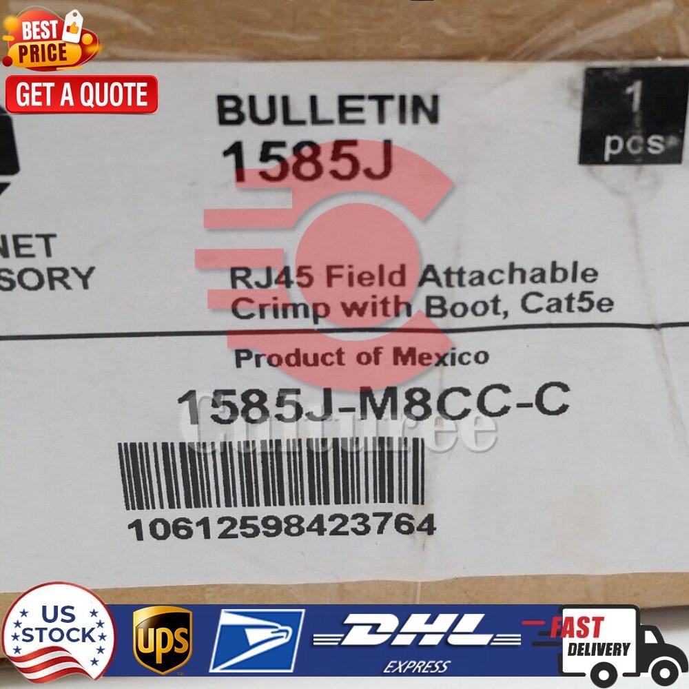 NEW Allen-Bradley 1585J-M8CC-C Ethernet Accessory 1585JM8CCC US Free Tax