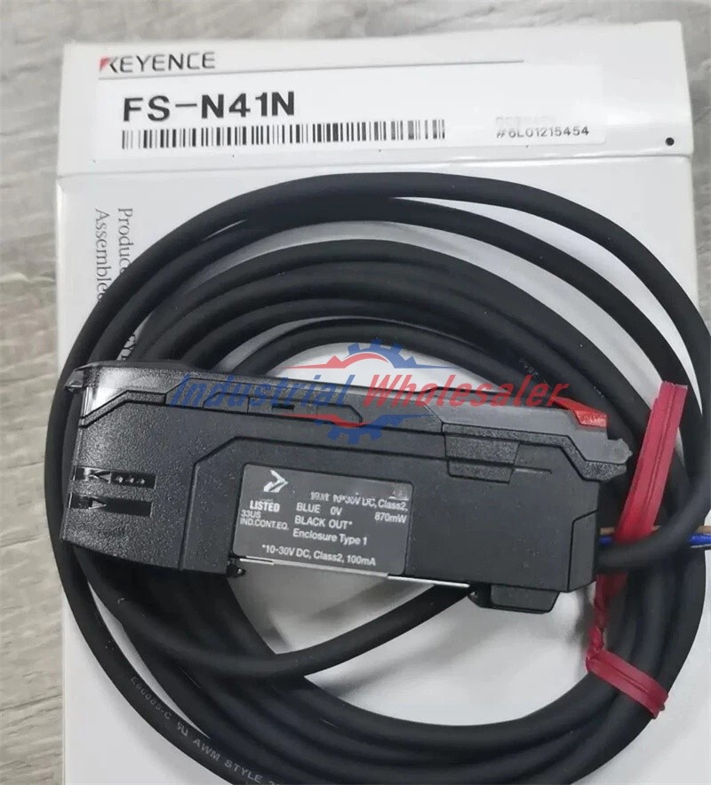 1PC NEW Keyence FS-N41P Fiber Optic Sensor Amplifier PNP Output Cable Type