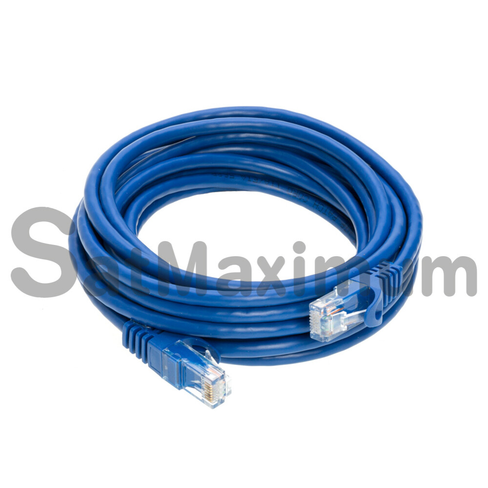 CAT6e / CAT6 Network Patch Cable RJ-45 Ethernet LAN Cable Blue 1.5FT – 20FT LOT