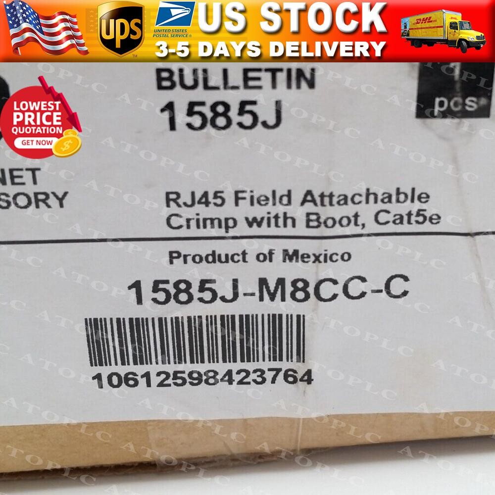 NEW Allen-Bradley 1585J-M8CC-C Ethernet Accessory 1585JM8CCC US Free Tax