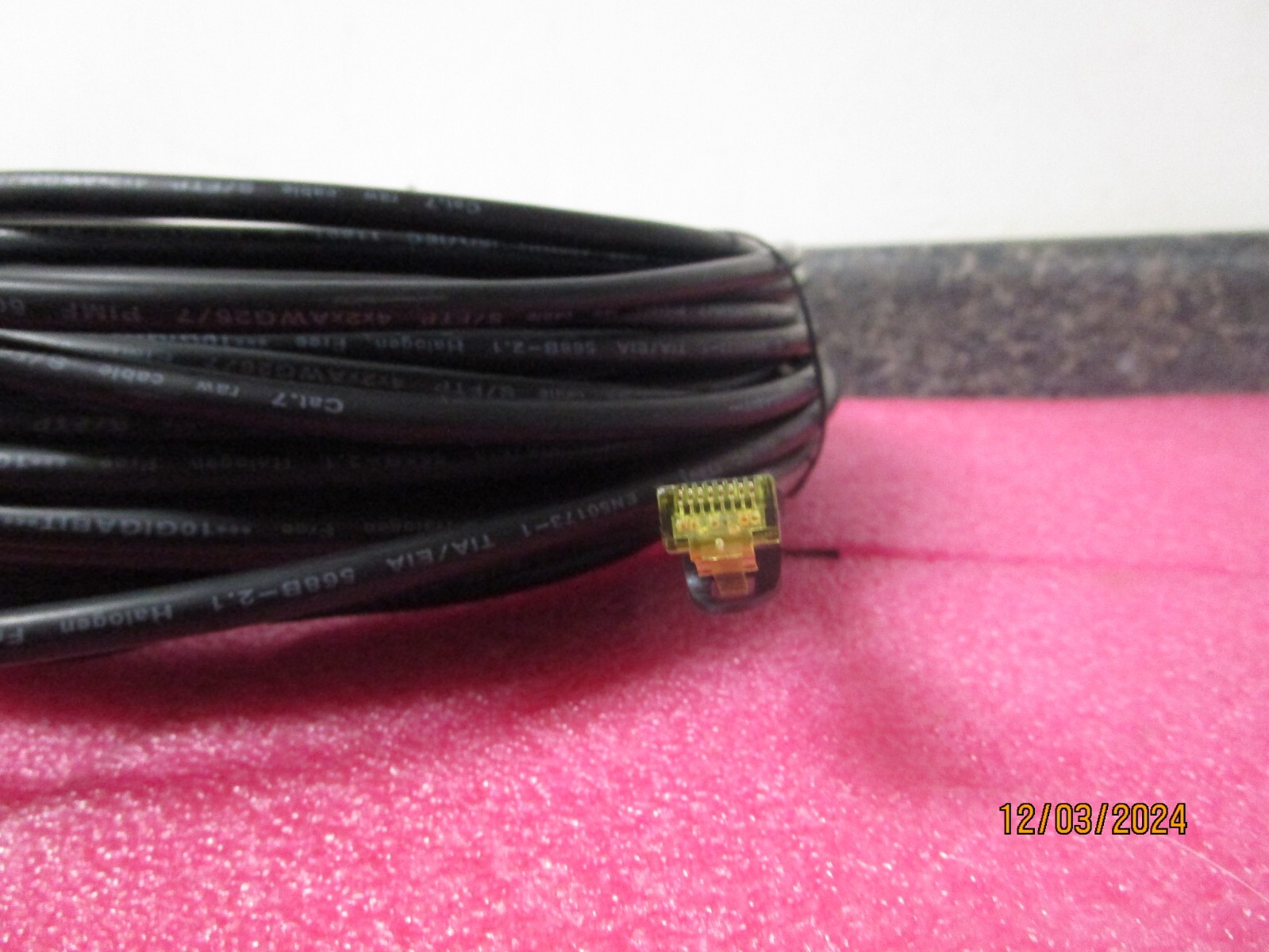 NEW! (100ft) Cat7 Ethernet Cable EN50173-1 TIA/EIA 568B-2.1 10Gigabit – Zeiss