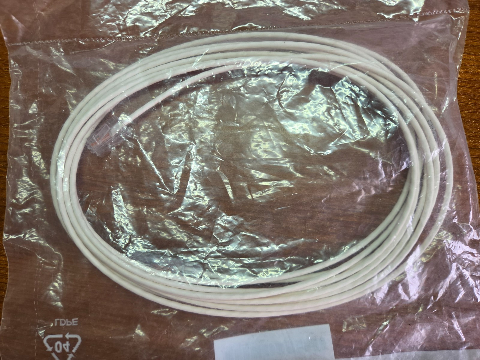 Cable, Patch, 1PR 110 to MC, RJ45, CAT5e, No Boot, 15ft. N/P:S110P1-U4-15