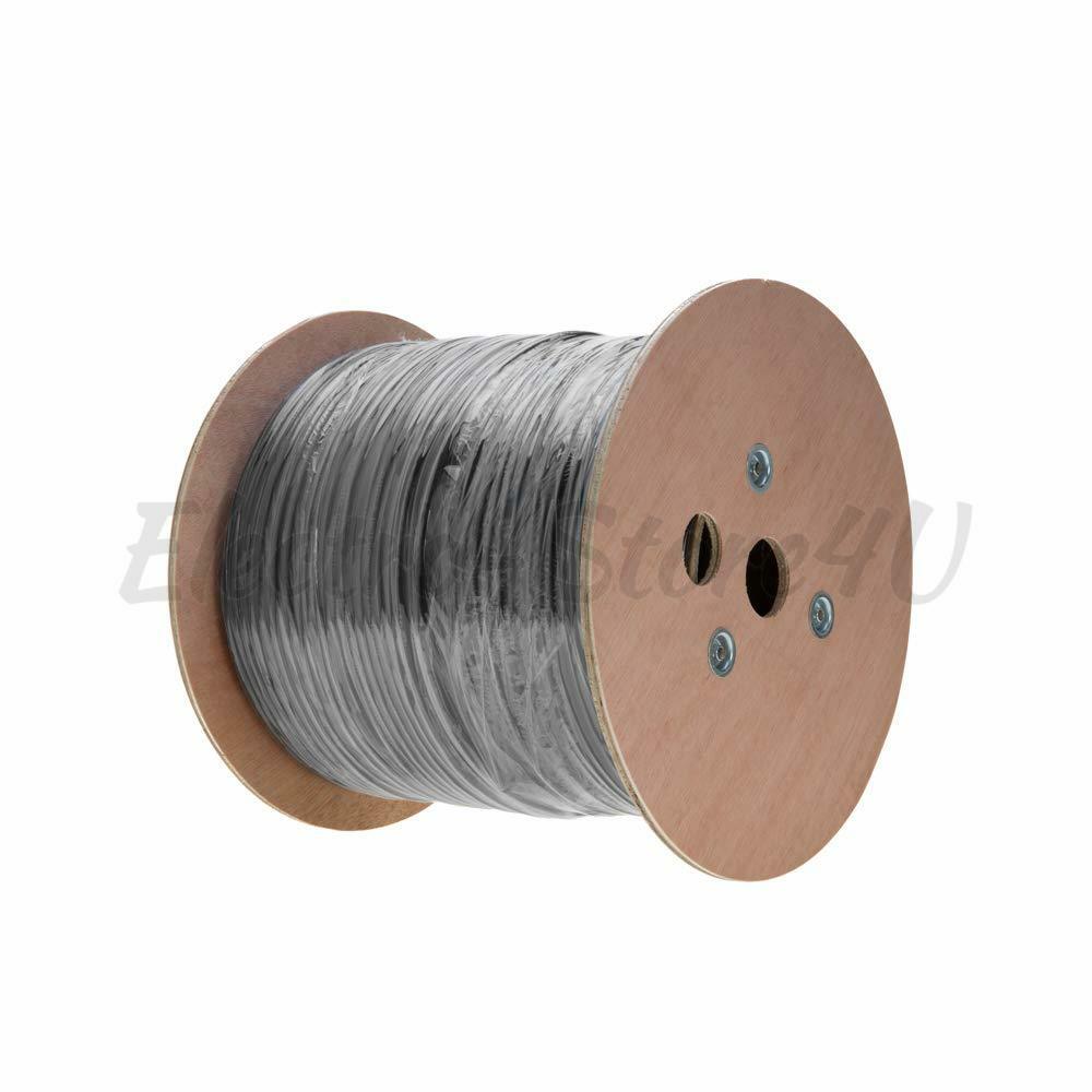 Cat6 Outdoor Ethernet Bulk Cable 500ft 1000ft 23AWG UTP FTP Direct Burial Solid