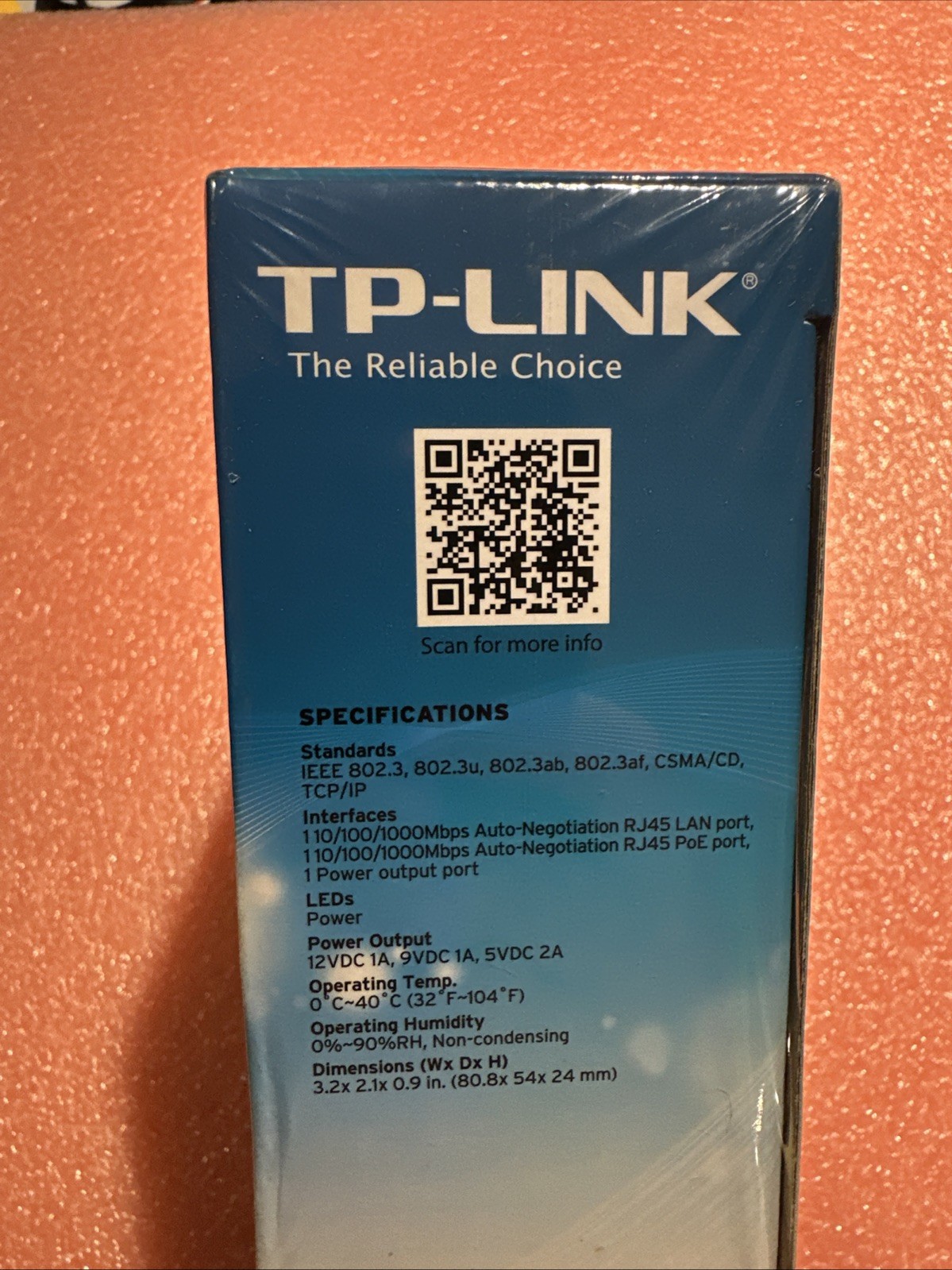 TP-LINK Gigabit PoE Splitter TL-POE10R – New