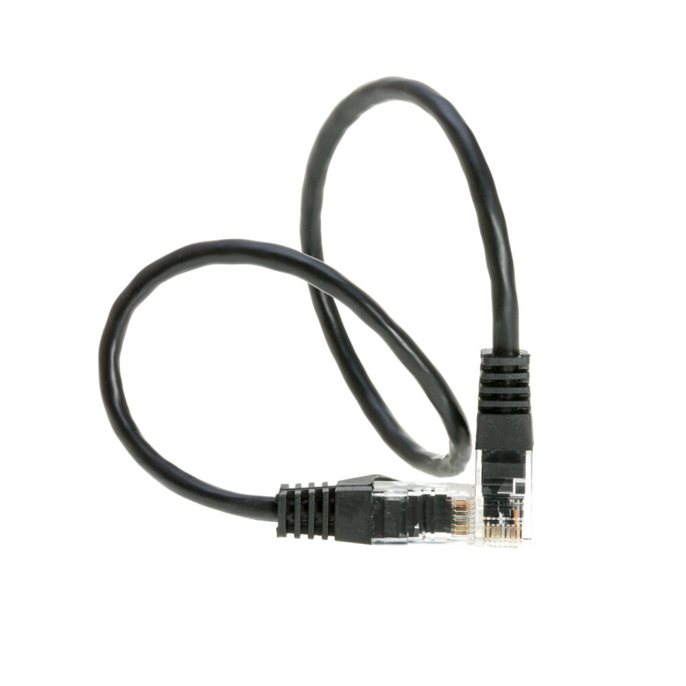 CAT6e / CAT6 Network Patch Cable RJ-45 Ethernet LAN Cable Black 1.5FT – 20FT LOT