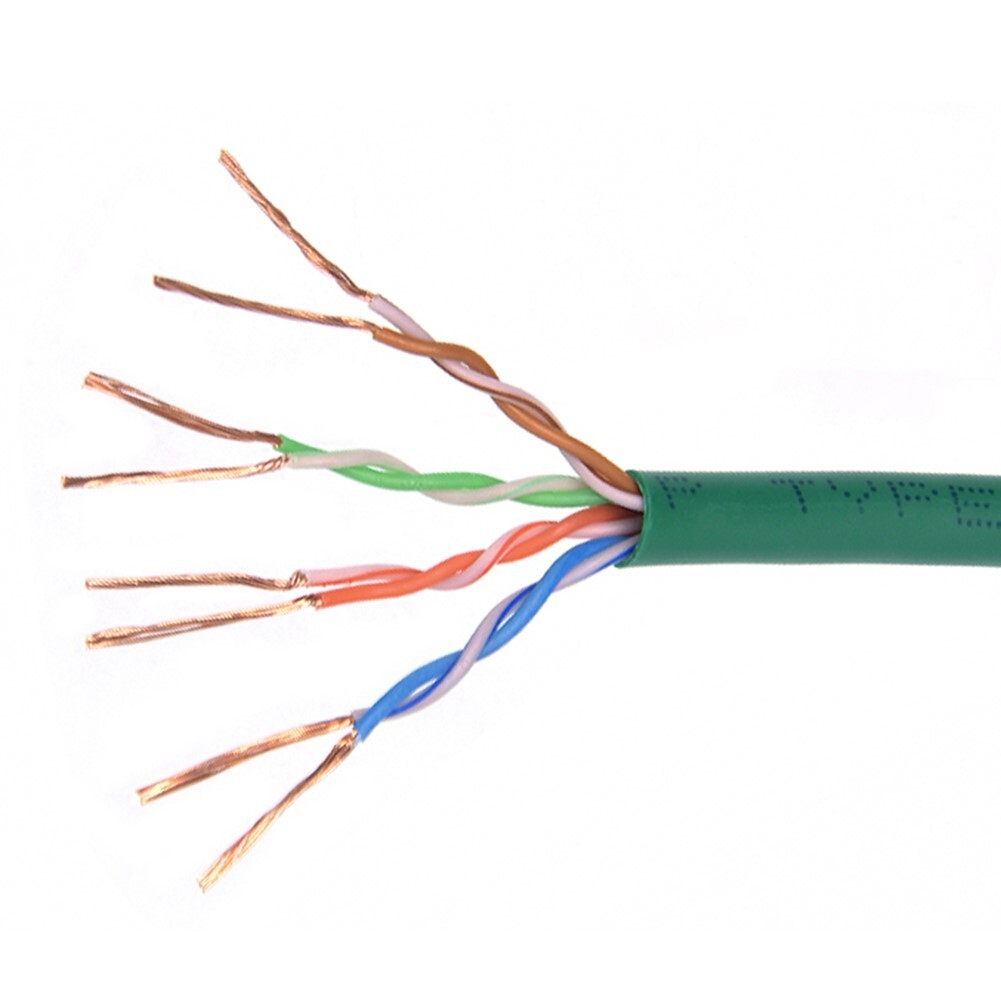 1.5FT Cat6 RJ45 Ethernet LAN Network UTP Snagless Patch Cable Pure Copper Gray