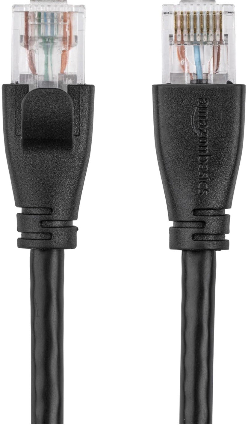 5Ft. Universal RJ45 cat-6 Ethernet patch internet cable for PC,TV,Tablet & more