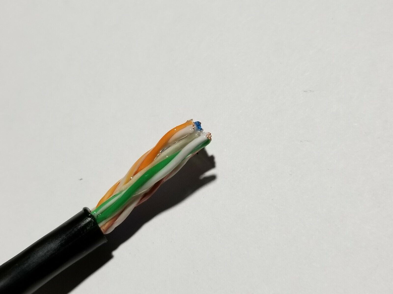 200’FT Gel CAT6 OUTDOOR WATERPROOF UNDERGROUND BURIAL USA Copper Network CABLE