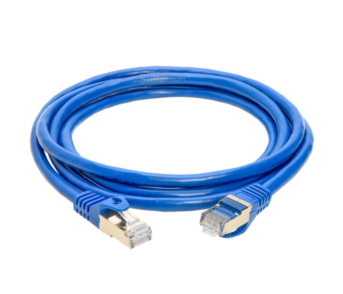 Cat7 S/FTP Ethernet Network Cable High Speed LAN Patch Cord Blue 6ft-20ft LOT