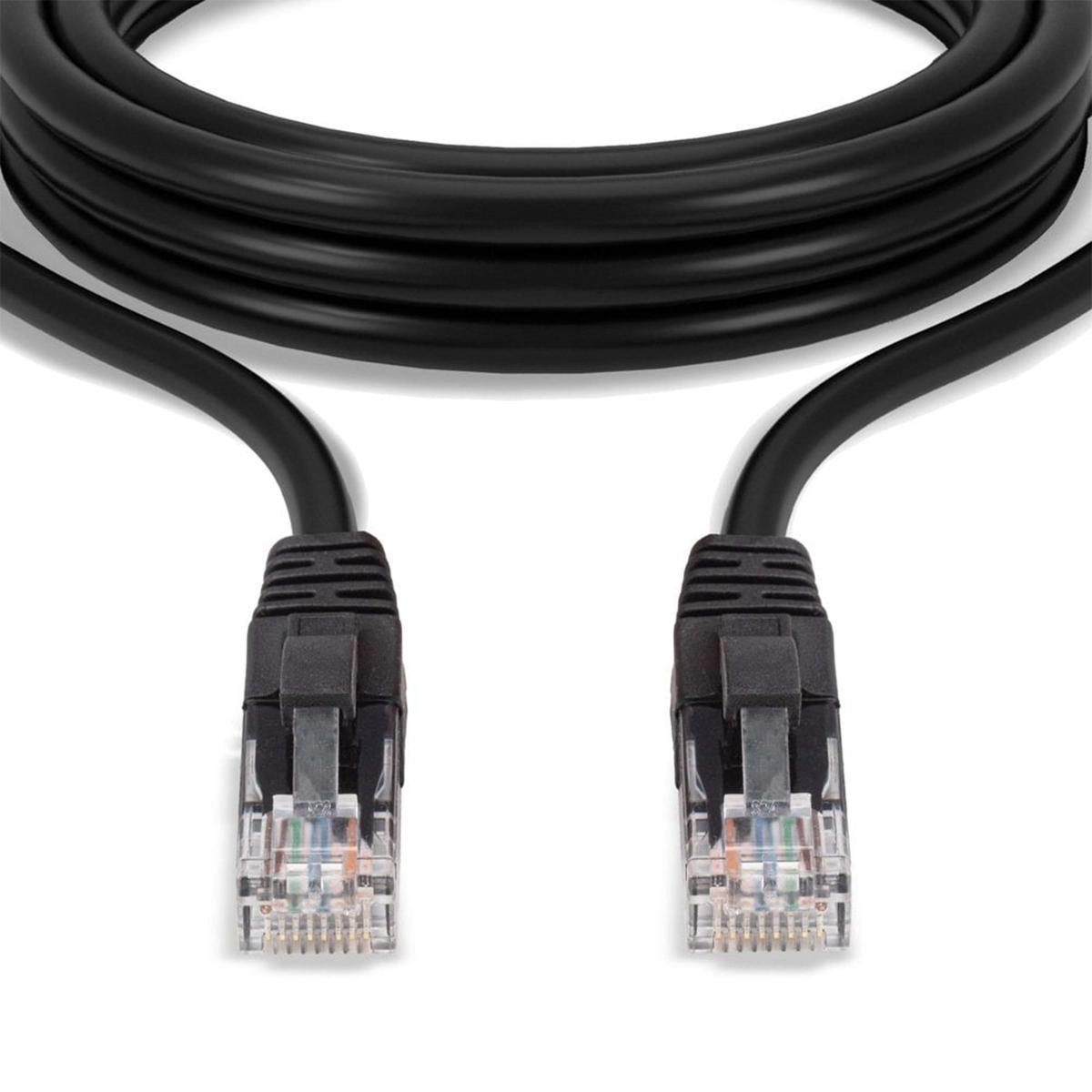Black 1M Ethernet UTP RJ-45 Network Patch Cable Extension For PC