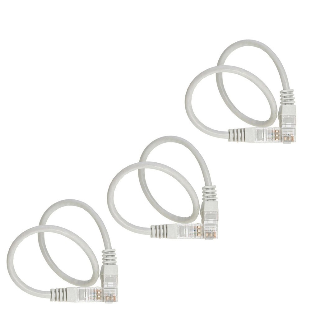 3PCS Cat5 Ethernet Cable RJ45 LAN Patch Cord Gaming Xbox PS PC 3FT