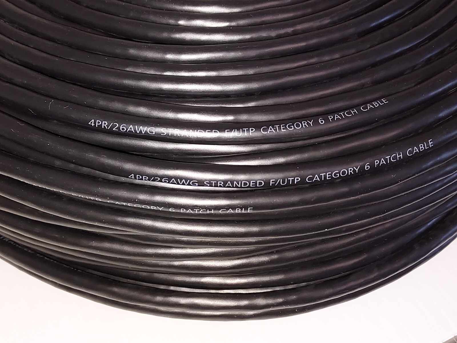 400ft CAT-6 SHIELDED Outdoor Indoor Ethernet Cable 4PR/26AWG