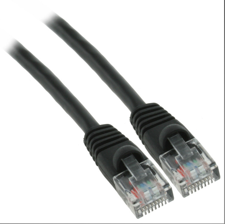 Cat5E 350MHz Copper Patch Cable Cord 10ft 15ft 25ft 35ft 50ft 100ft 1,5,10 Lot