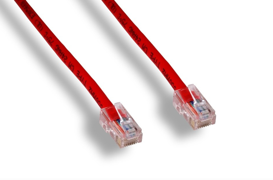 Cat6 550MHz patch cable non-booted 1ft 2ft 3ft 5ft 6ft 7ft 10ft Lot of 1,5,10