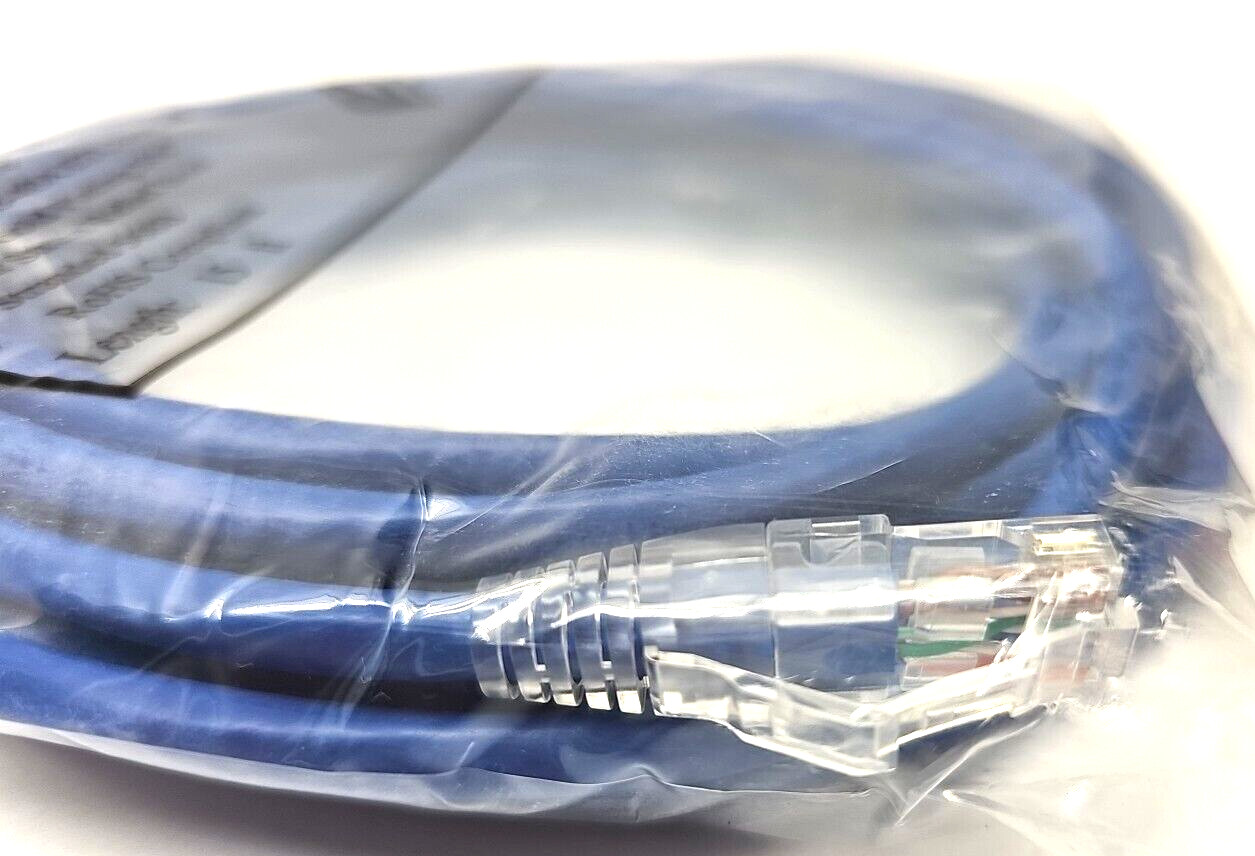 Lot of 5 Category 6 Patch Cord EIA/TIA TSB-40A ETL Verified 15 ft