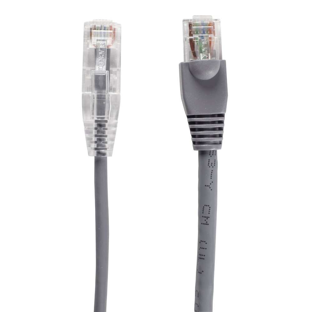 Black Box C6Apc28-Gy-07 Cat6A 500-Mhz Snagless 28Awg Stranded Ethernet Patch