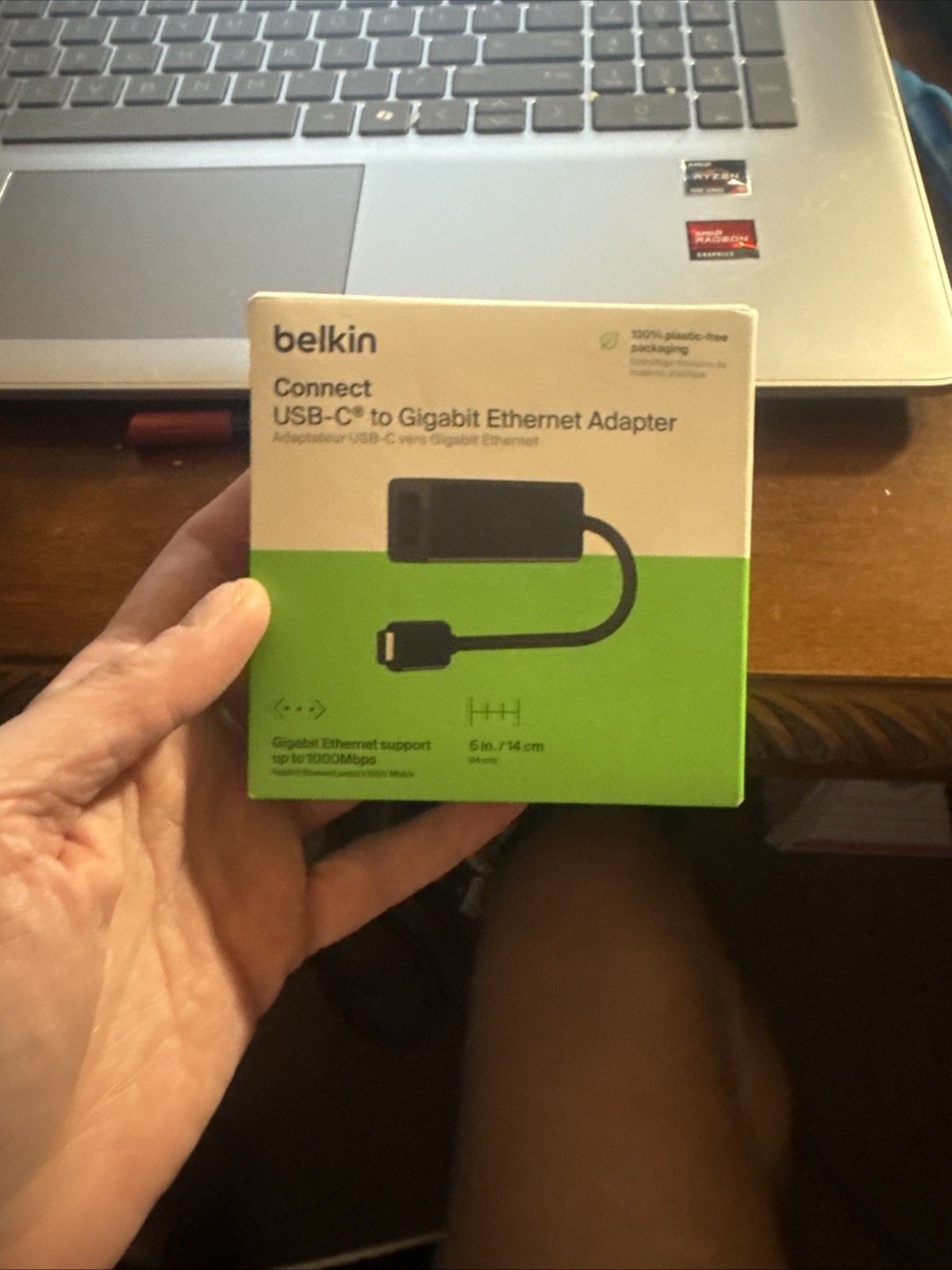 Brand New OEM Belkin USB-C to GIGABIT Ethernet Adapter Type C – Model F2CU040