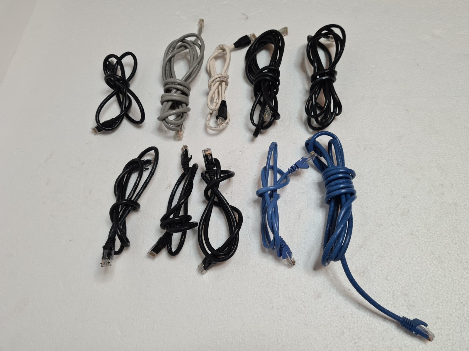 CAT 5CAT5e CAT6 Ethernet Cable mixed Lot 10 3FT 4FT 6FT Various colors FREE SHIP