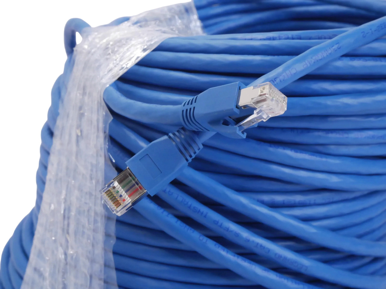 Legrand 200FT Cat6 Blue Solid ShieLded Patch CBL C2G . Free-Shipping