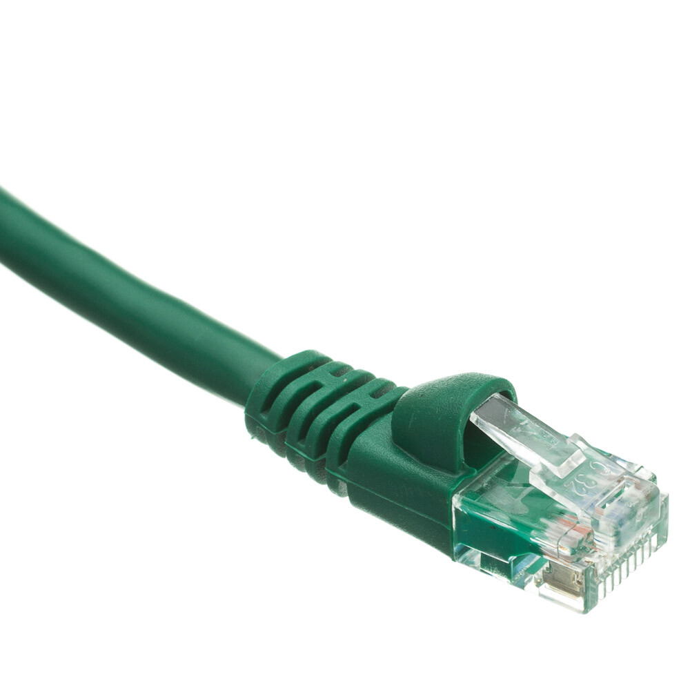Snagless 5 Foot Cat5e Green Network Ethernet Patch Cable