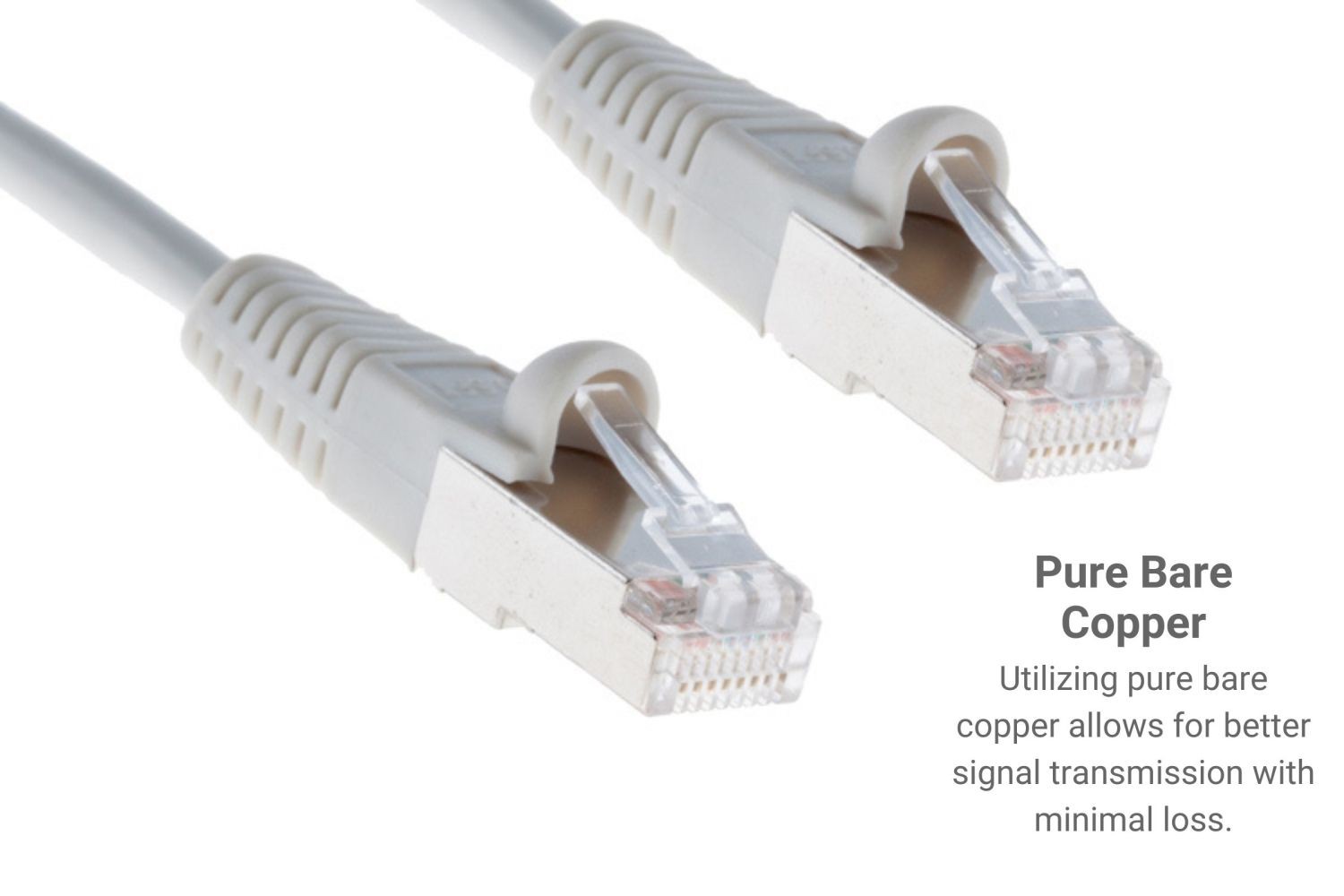 CAT5e Shielded Ethernet Patch Cable, Snagless, 150 Foot – Lifetime Warranty