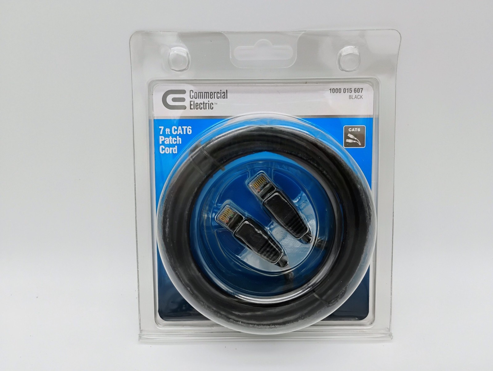 CAT6 Ethernet Cable RJ45 7ft Black / 3ft White LAN Networking Cable New Lot