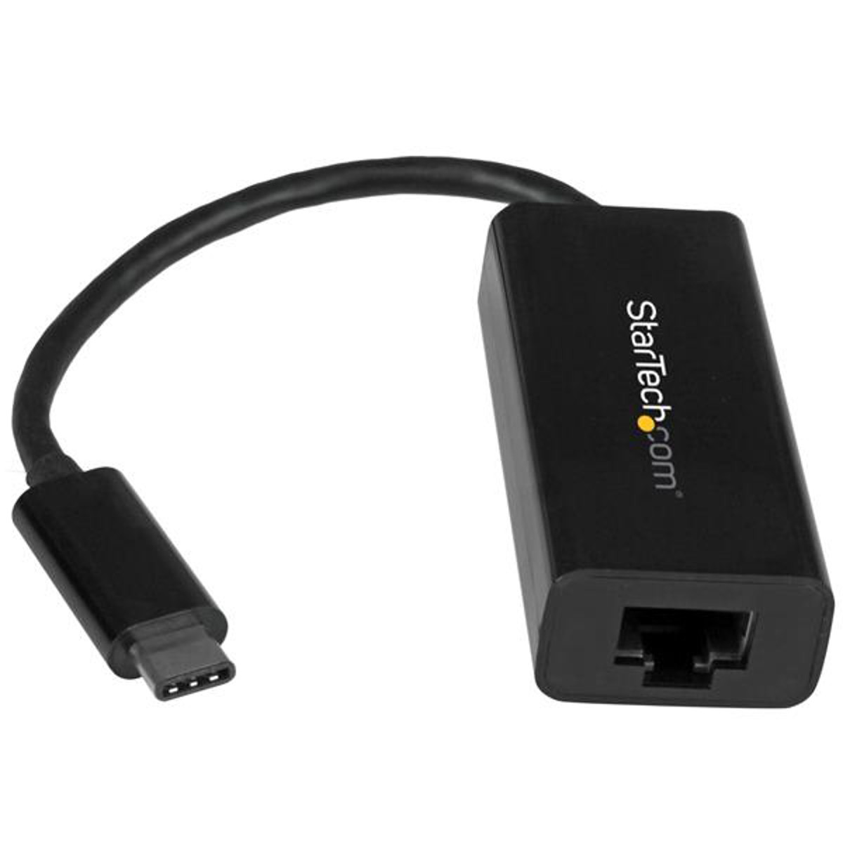 StarTech USB 3.0 Type C to Gigabit Ethernet Network Adapter, Black