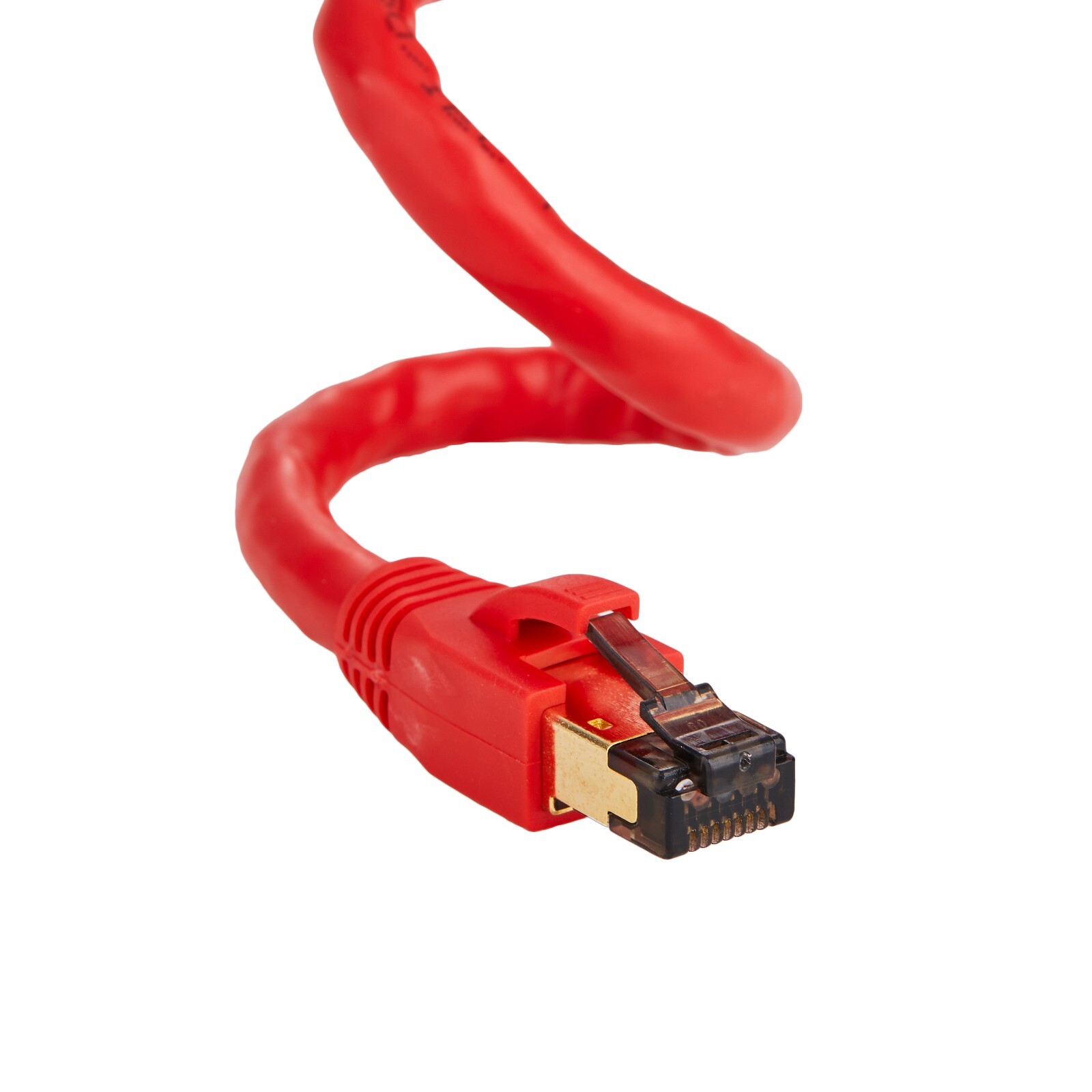 Cat8 SFTP High Speed Ethernet Patch Cord 2GHz LAN Wire 0.5FT- 75FT Red Multi LOT